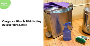 Vinegar vs. Bleach: Disinfecting Outdoor Bins Safely