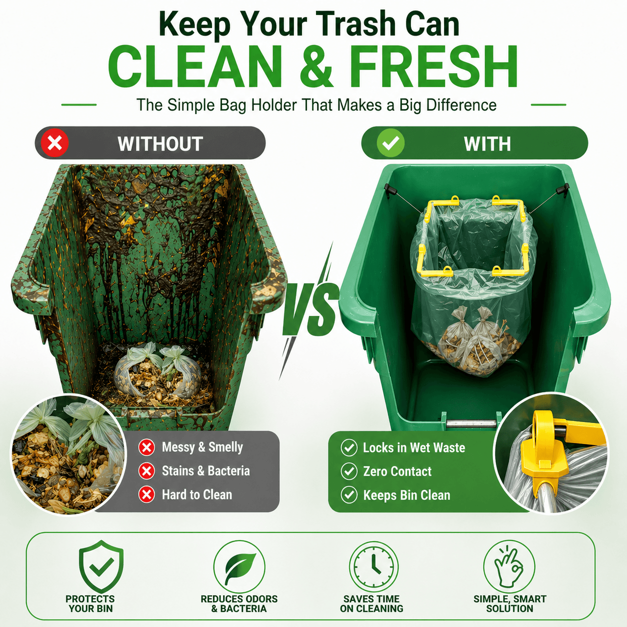 How to Clean a Trash Can, and How to Never Have to Do It Again