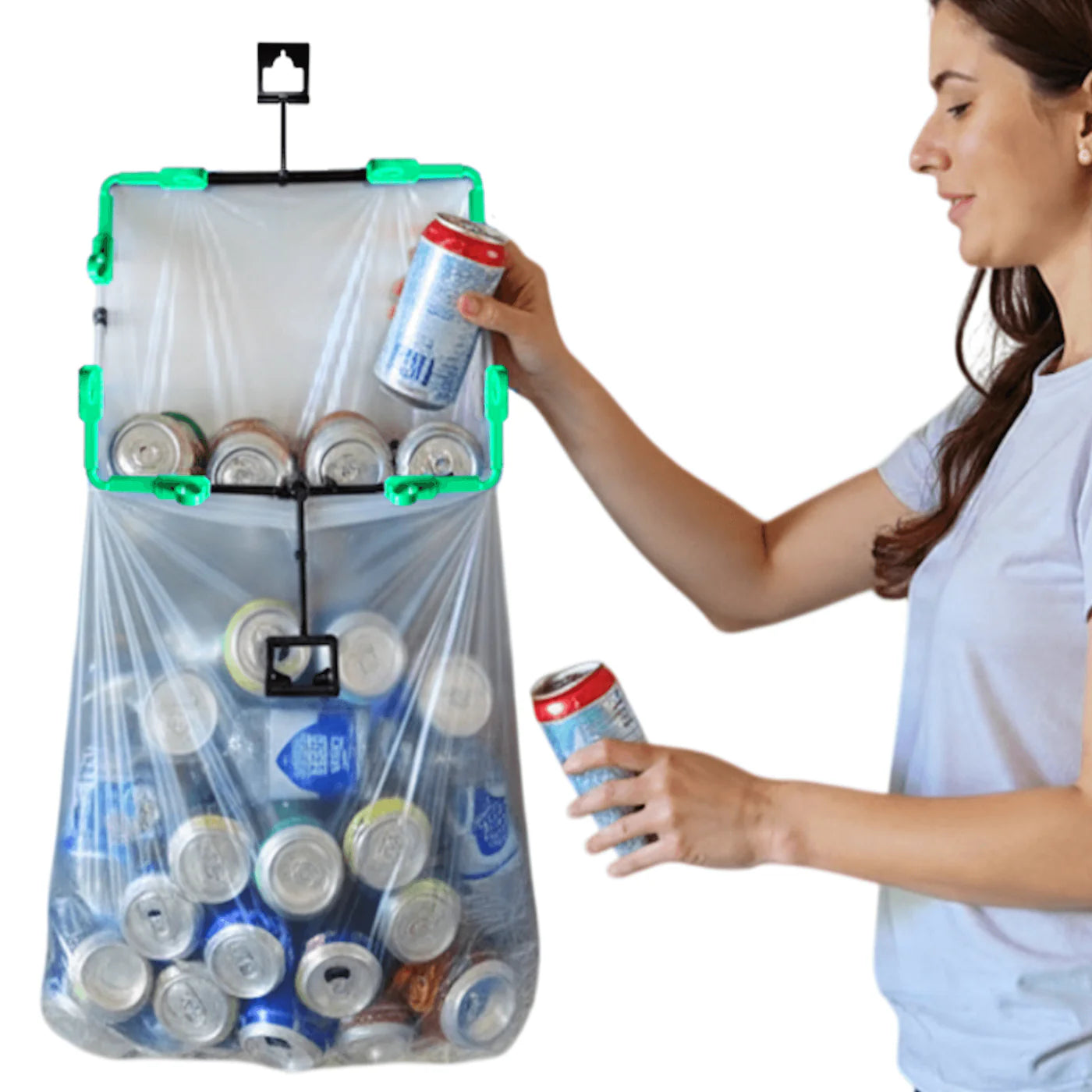 BagEZ Complete Waste Management Bundle - 3-in-1 Set (Large 16x17" + 13x13" Liner + Hanging 10x13")