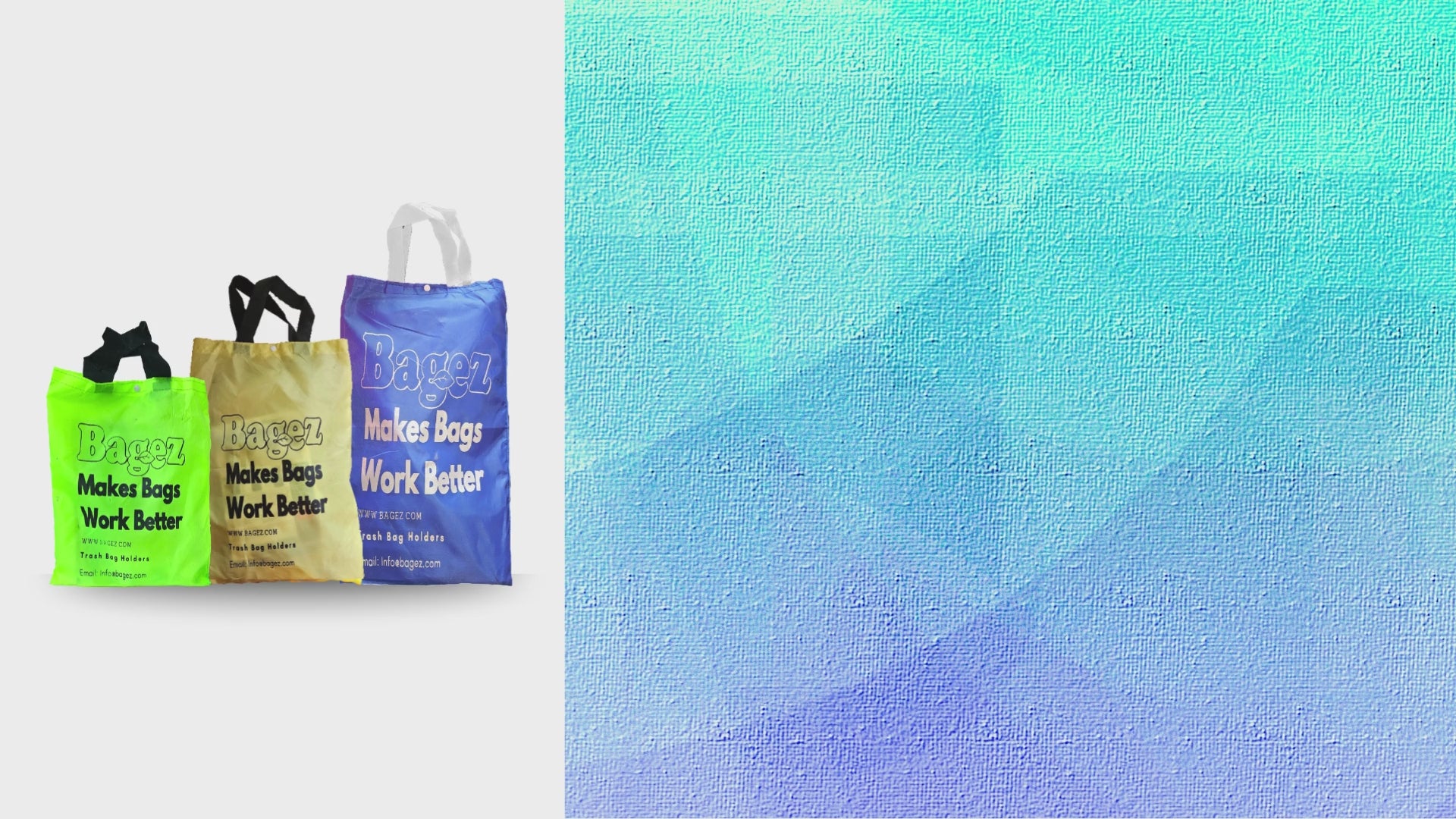 BagEZ Multi Purpose Trash Bag Holder - 10x13"