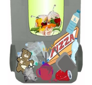 Use trash cans to capacity with BagEZ